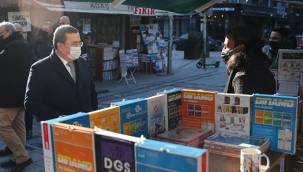 Batur’dan Sevgi Yolu esnafına destek