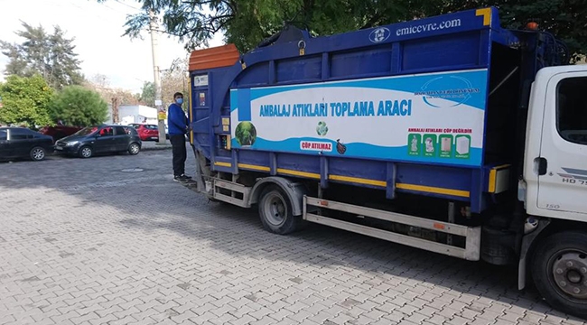 Geri dönüşüme 15 bin ton atık