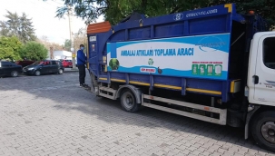 Geri dönüşüme 15 bin ton atık