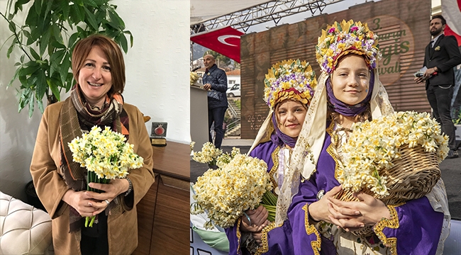 Hasat edilen nergisimiz çöpe gitmesin, evlerimiz mis koksun