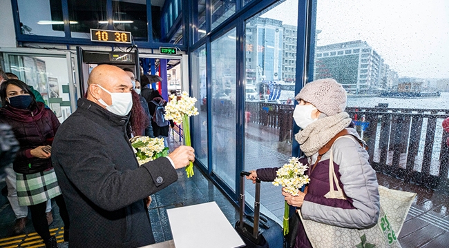 Yenilenen Pasaport İskelesi hizmete girdi