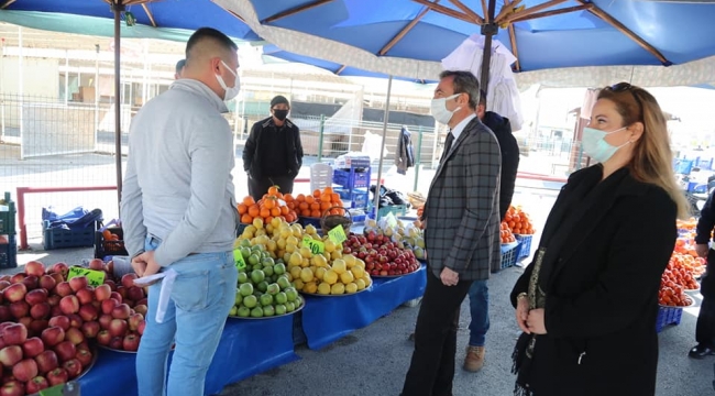 Belediye Başkan Vekili Dayanç çalışmaları yerinde inceledi