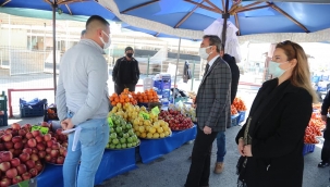Belediye Başkan Vekili Dayanç çalışmaları yerinde inceledi