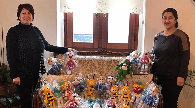 Kadınların emeği, bebek bohçalarının nuru