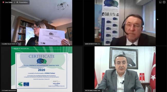 Konak, Avrupa Partner ödülünü aldı