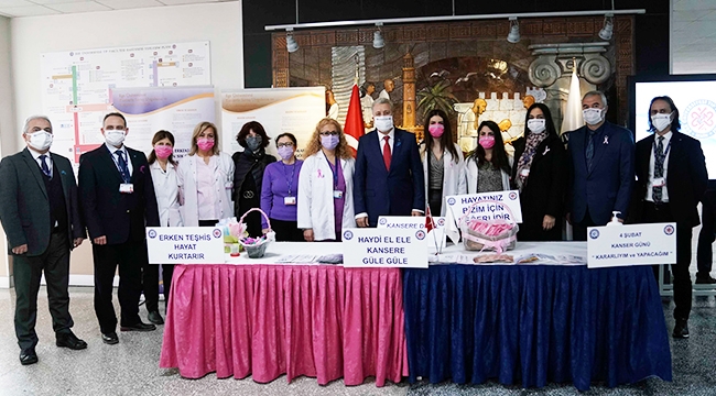 Rektör Budak “Kanseri erken teşhis edip hızlı önlem almayı amaçlıyoruz”