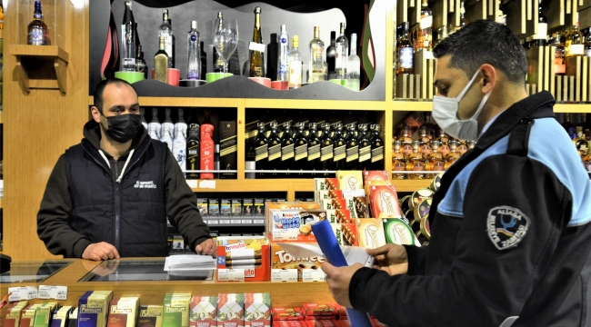 Aliağa’da Kovid-19 Denetimleri Devam Ediyor