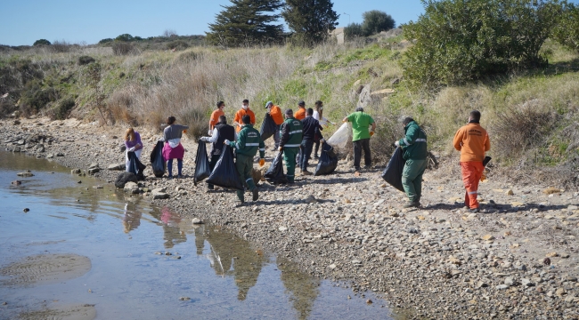 Ayvalık’ta bahar temizliği