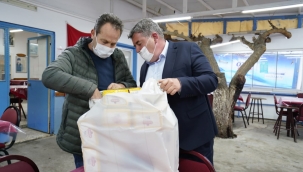 Başkan Oran’dan kahvehane esnafına can suyu desteği!