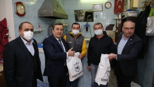 Batur, kahveci esnafına verdiği sözü tuttu