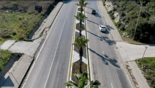 Çevre yolu peyzaj düzenlemesi ile örnek oluyor