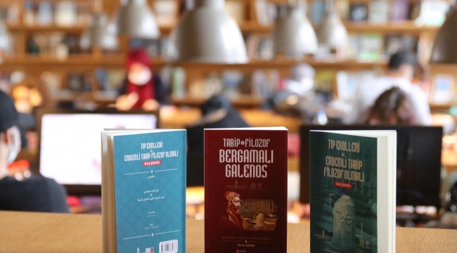 Kütüphane Haftası’na Bergama’dan Hekim Galenos kitabı