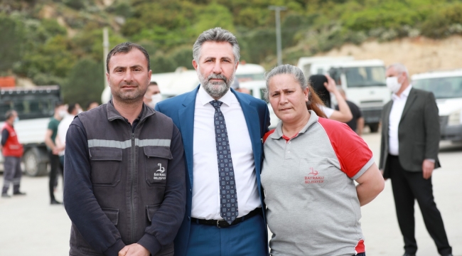 Başkan sandal, emekçilerle 1 mayıs’ı kutladı