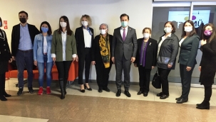 İstanbul sözleşmesi için dayanışma ziyaretleri