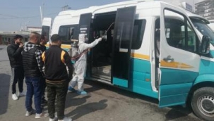 İzmir’de kamuya açık 354 bin nokta dezenfekte edildi