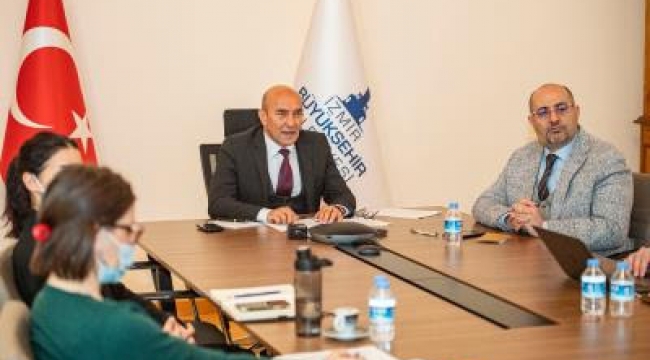 “İzmir&#039;i doğa ile uyumlu dünyada örnek bir kent yapmaya kararlıyız”