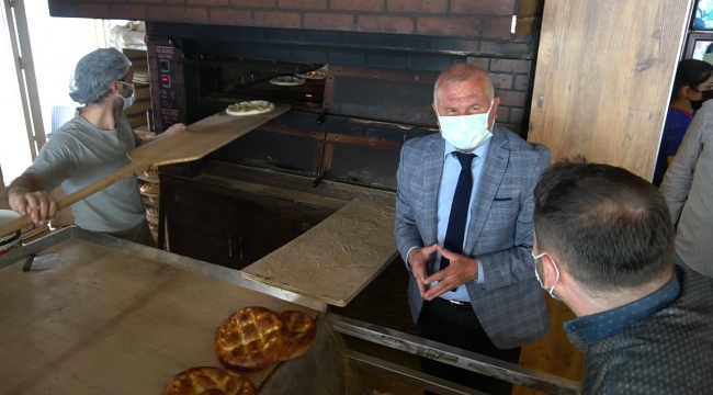 Kemalpaşa belediyesi’nden tam kapanma öncesi fırınlara denetim