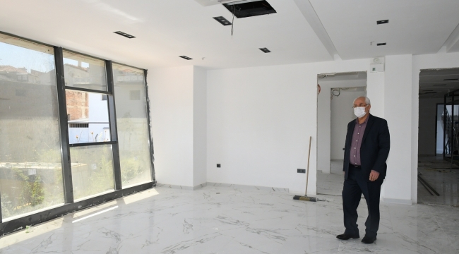 Mobilyacılar Eğitim Merkezi hızla tamamlanıyor