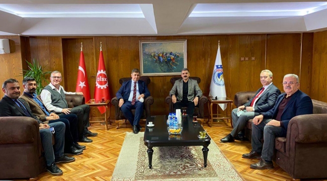 Tugay ve Koç’tan Lider’e ziyaret