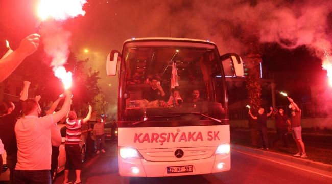 Avrupa başarısına coşkulu karşılama