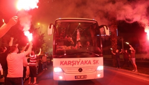 Avrupa başarısına coşkulu karşılama