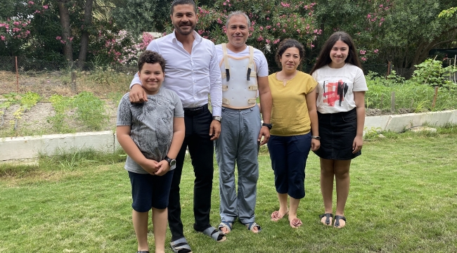 Başkan fatih gürbüz, kazadan kurtulan pilotları ziyaret etti