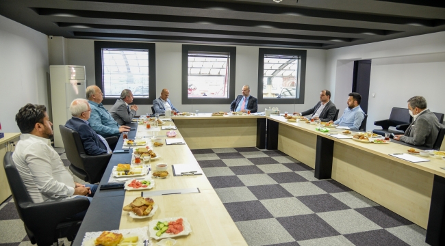 Başkan Pehlivan, sanayicileri dinledi