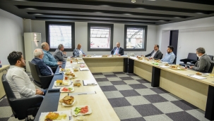 Başkan Pehlivan, sanayicileri dinledi