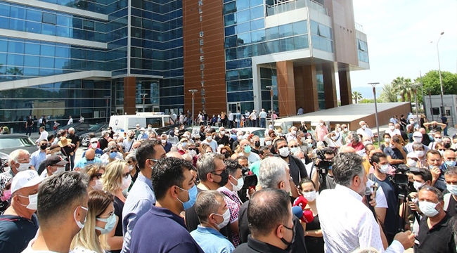 Başkan sandal&#039;dan depremzedelere tam destek