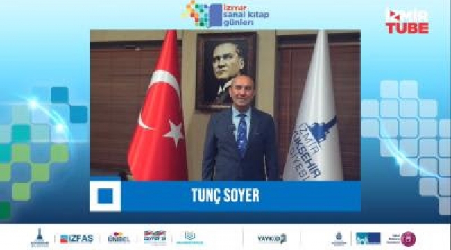 Başkan Soyer İzmir Sanal Kitap Günleri’nin açılışında konuştu