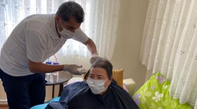 Büyükşehir’den korona günlerinde de evde bakım