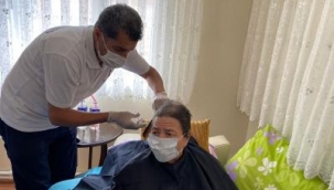 Büyükşehir’den korona günlerinde de evde bakım