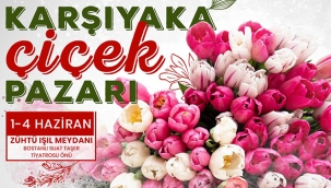 Çiçek Pazarı Kapılılarını Ziyaretçilerine Açıyor