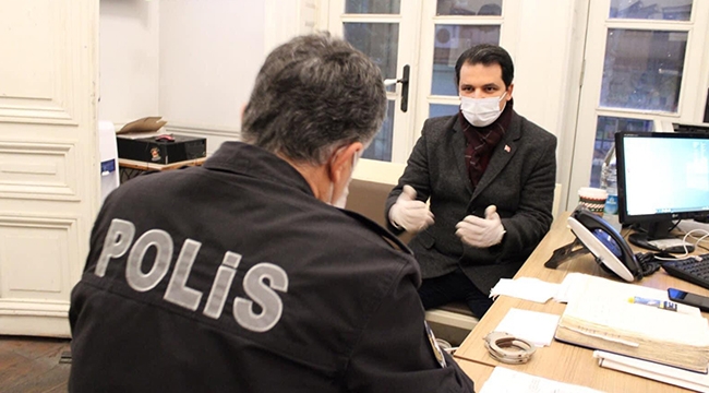 Gruşçu’dan konak meclisine ‘emniyet’ teşekkürü