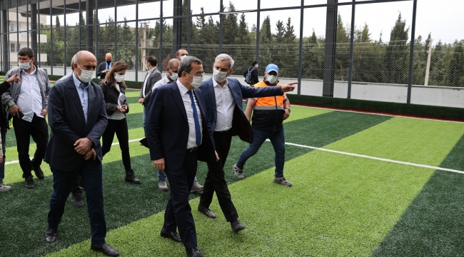 Gültepe spor Kompleksi&#039;nde İnşaat tamam