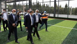 Gültepe spor Kompleksi'nde İnşaat tamam