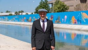 Yaşama dönen Manda Çayı şimdi de sanatla renklendin