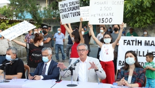 Başkan Arda: Yasa değişikliğiyle Sarnıç’ın tapu sorunu çözülür