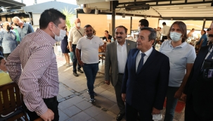 Başkan batur’dan kordon’a hayırlı olsun ziyareti