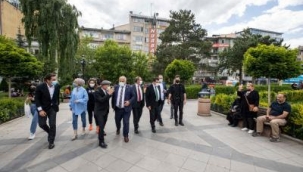 Başkan Soyer'e Erzurum'da yoğun ilgi