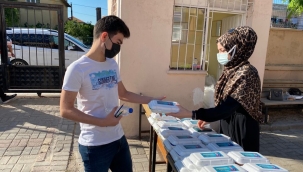 Bergama Belediyesi’nden öğrencilere sınav desteği