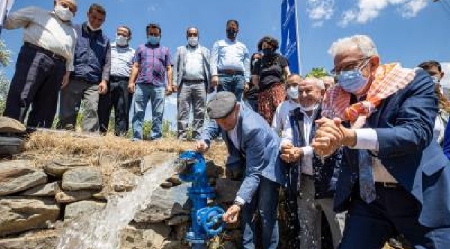 Büyükşehir&#039;den Ödemiş Birgili üreticilere can suyu
