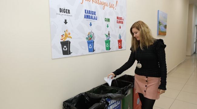 Gaziemir’de geri dönüşümle doğaya can, ekonomiye değer