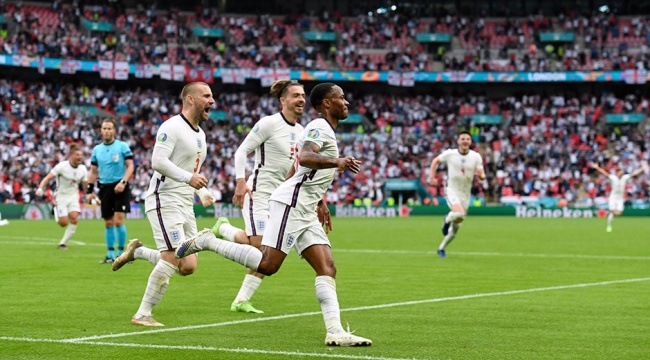 İngiltere, Euro 2020'de çeyrek finalde!