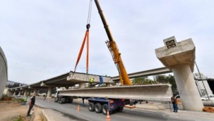 İzmir ulaşımını rahatlatacak projede yoğun tempo