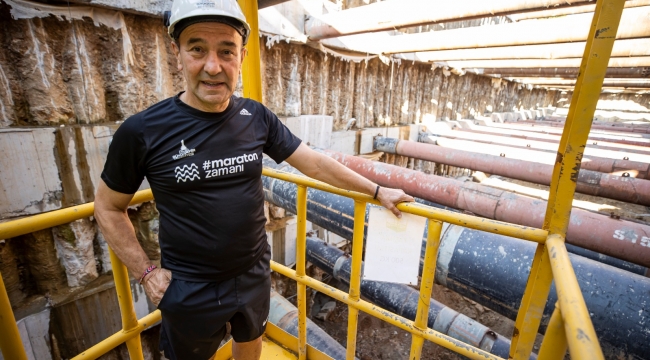 Metro tünelinde sabah koşusu