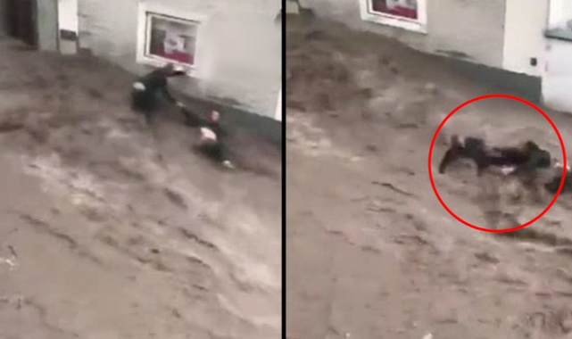 Türk çifti komşuları böyle kurtardı