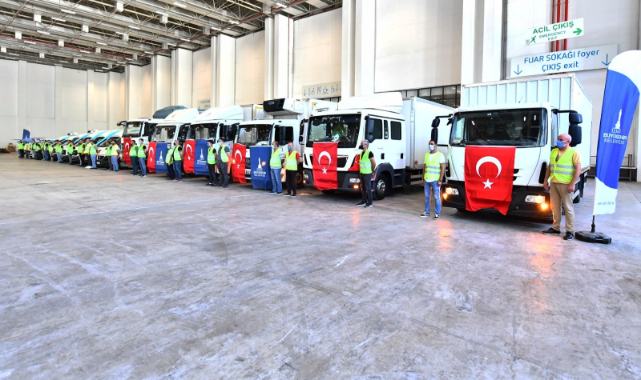 Büyükşehir’den yangın bölgesine destekler sürüyor “Bu zorlu günleri dayanışmayla atlatacağız”