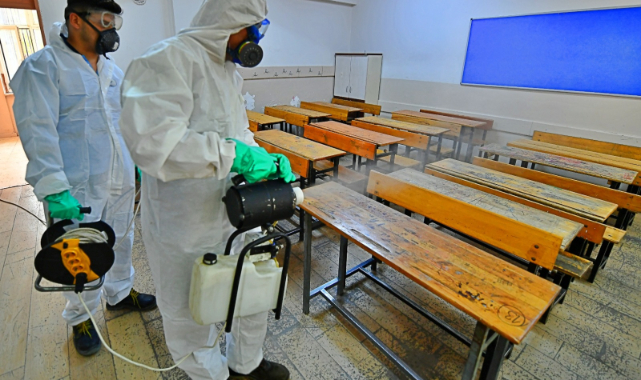 Büyükşehir okullarda hijyen seferberliği başlattı