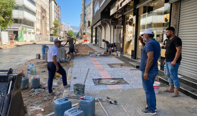 Soyer, Halit Ziya Bulvarı’ndaki çalışmaları denetledi